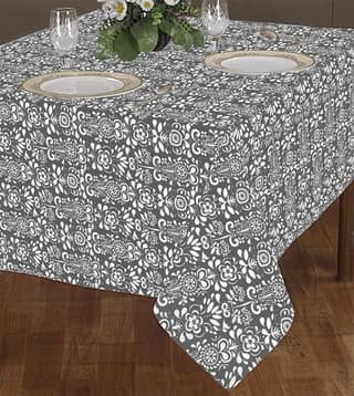 AIRWILL 100% Cotton 2 Seater Table Cover (Pack of 1)