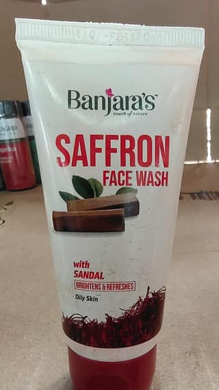 Banjaras saffron face wash