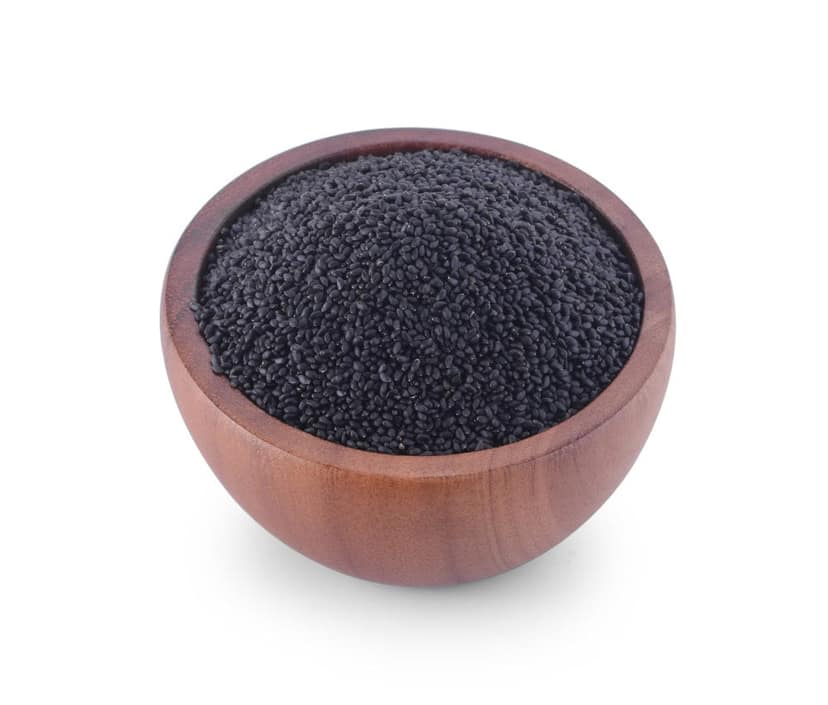 Wood Pressed Black Sesame Oil/Gingelly Oil in Glass Bottle view 2