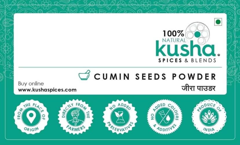 Kusha Spices Cumin Powder view 2