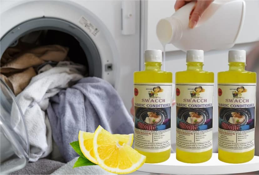 Swacch Fabric Conditioner (500ml) (Pack of 3) Lemon view 2
