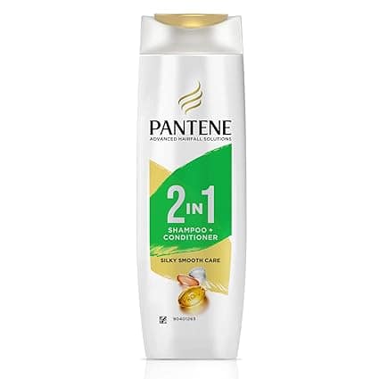 Pantene Pro-V Advanced Hairfall Solution 2 In 1 Shampoo Conditioner Silky Smooth Care - 340 ml