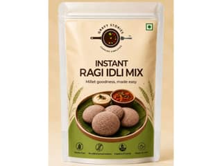 Gravy Stories Ragi Idly Premix – Ready-to-Cook, High in Calcium, Millet-Based
