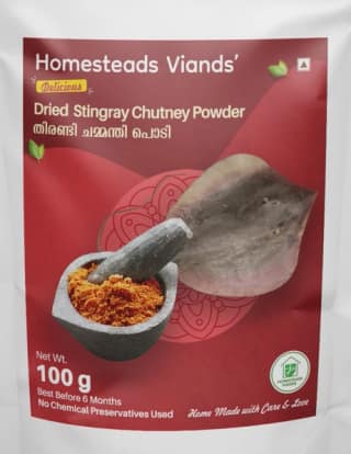 Homesteads Viands Dried Stingray Chutney Powder 100g Pack of 2