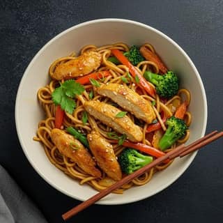 Chicken Noodles Bowl