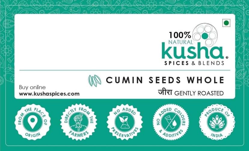 Kusha Spices Cumin Seeds view 2