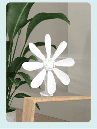 3-in-1 Detachable Clip-On Table Fan view 2