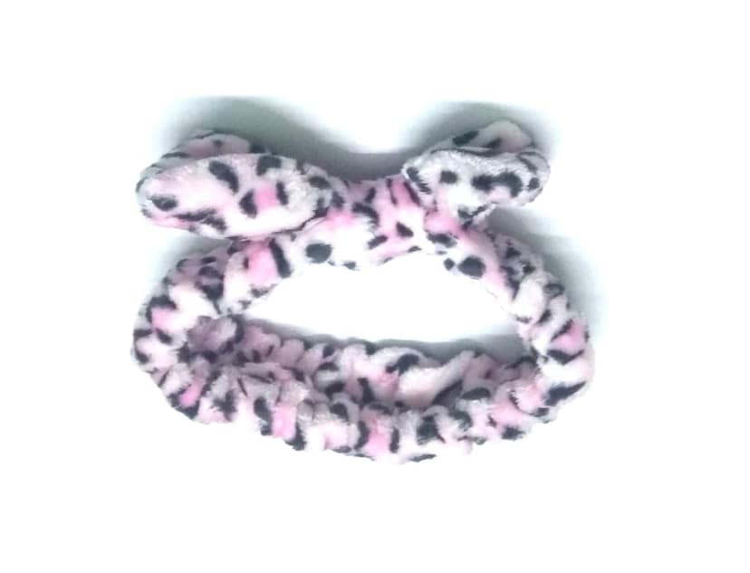Nawani Facial Spa Makeup Cleansing Cute Bow Velvet Elastic Headband