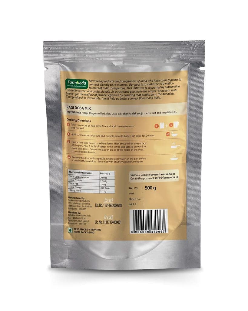 Ragi Dosa Instant Mix - 500 gm view 2
