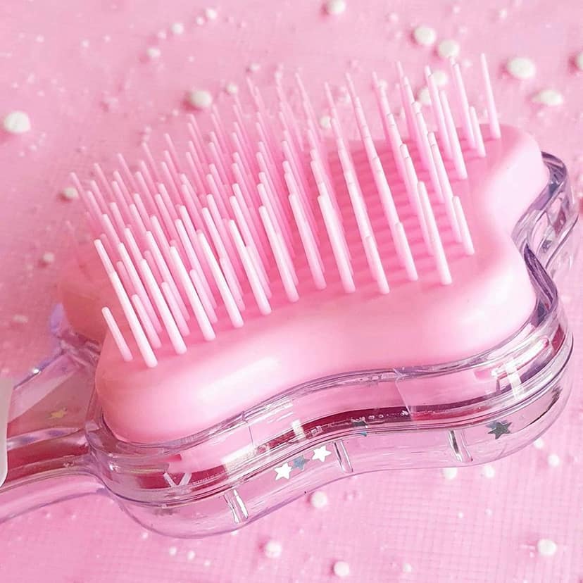 Detangling Hair Brush for Kids, Unicorn Design, Glitter and Sparkle, Easy to Use, Gentle on Hair, Perfect for Girls, Ages 3 and Up view 2