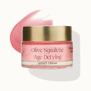 VEDICDERM Olive Squalene Age Defying Night Cream | Plant Cell & Nano Gold Extracts| Reduces Fine Lines, Boosts Elasticity & Deeply Hydrates | Anti-Aging Formula for Firm, Radiant Skin | 50g