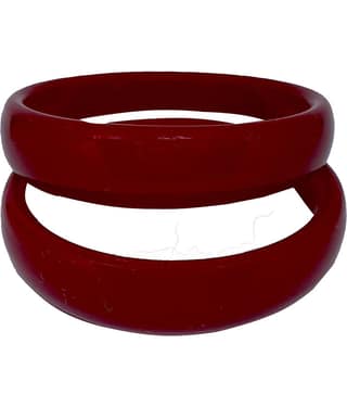 Bovzen Red Bangle ( Pack of 2 )