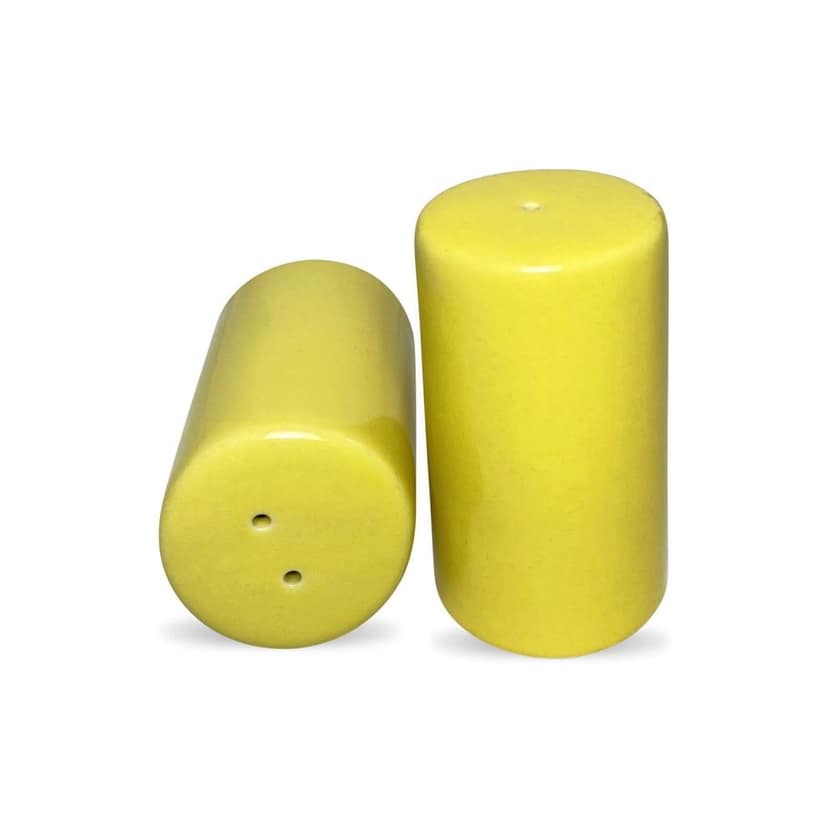 Ceramic Dining Yellow Ceramic Handmade Salt &amp; Pepper Shakers view 2