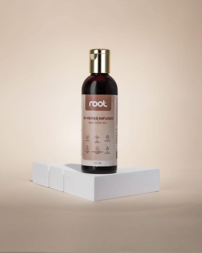 64 Herbs Infused Hair Oil-Men- 100Ml view 2