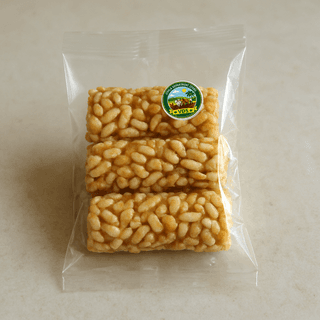 Vimla Department Store's puffed rice chikki