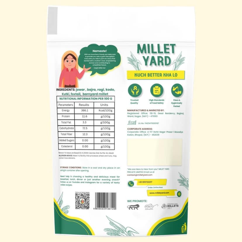 Millet Yard Multi Millet Atta view 2