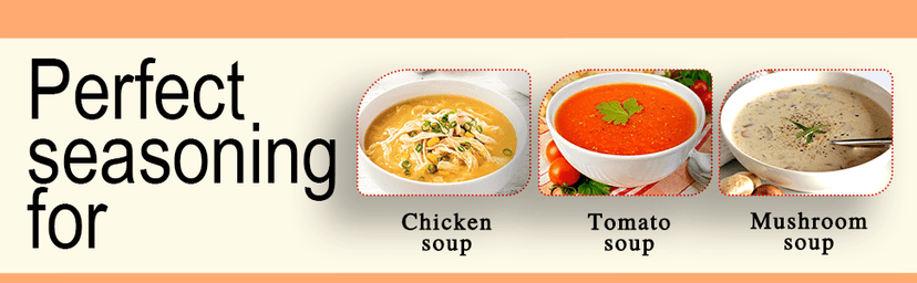 Foodaids Soup Masala / Seasoning Powder 100gm Mixed to give an Aromatic Flavour and Taste , Sprinkle on Soups view 2