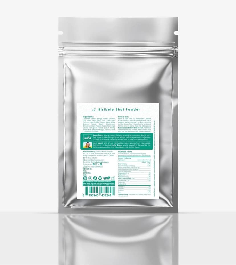 Kusha Spices Bisibele Bhat Powder view 2