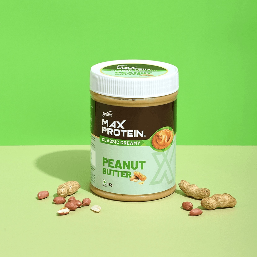 Max Protein Peanut Butter Classic Creamy - 1kg view 2