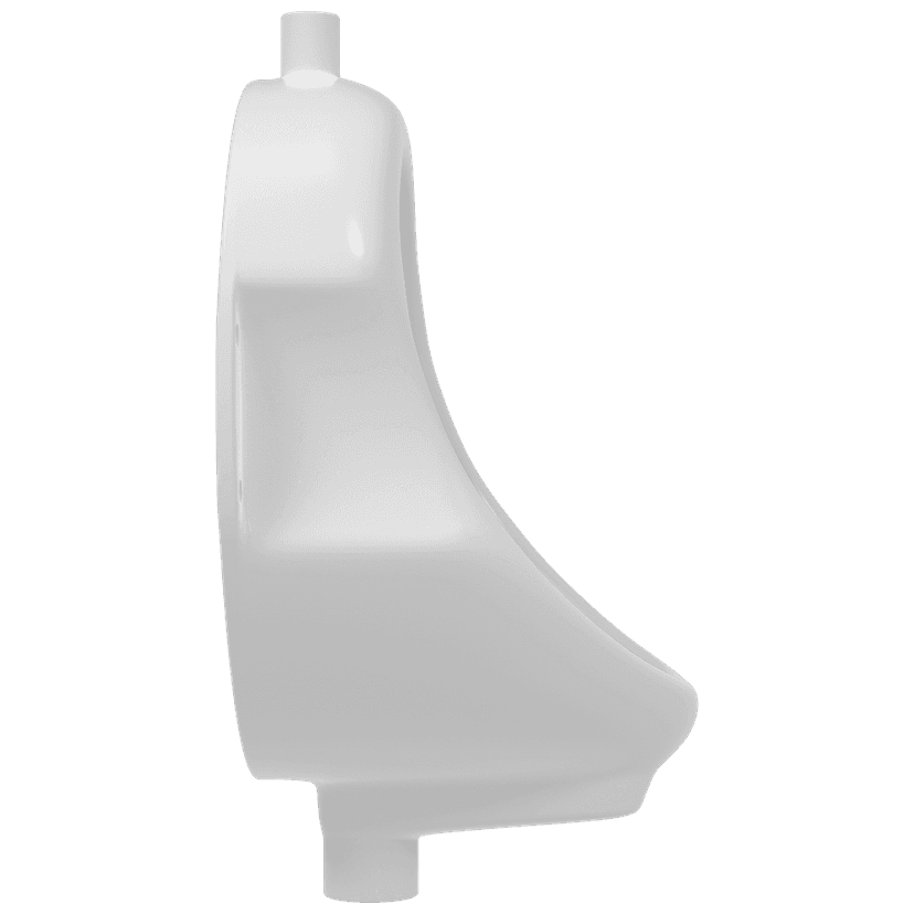 UNL-18001 Apple 13" x 10" Inch Top Inlet Urinal view 2
