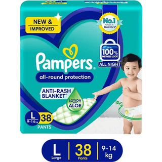 Pampers Diaper Pants Large 38 Pcs