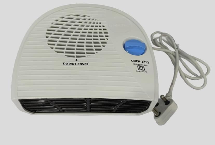 Oreva Blower Element Fan Heater OREH 1212 1000/2000 Watts 230V (1 Year Warranty) 07W LED Free view 2