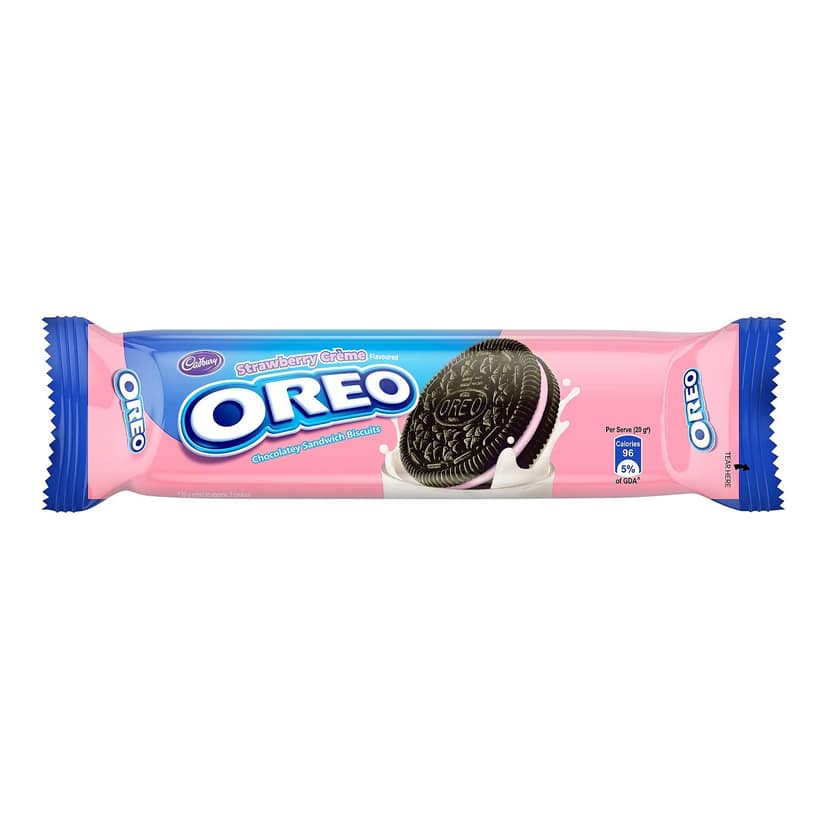 Cadbury Oreo Strawberry Creme Biscuit, 120 G