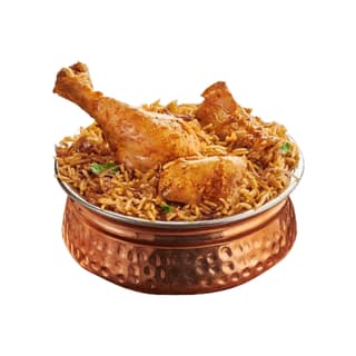 Chicken Dum Biryani Half