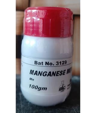 MANGANESE METAL POWDER (40 Microns) - 100gm CAS No. 7439-96-5