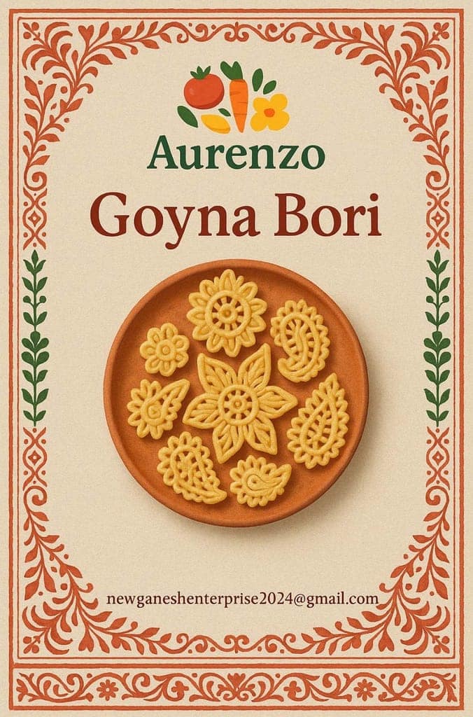 Aurenzo Goyna Bori Traditional Crispy Indian Snack