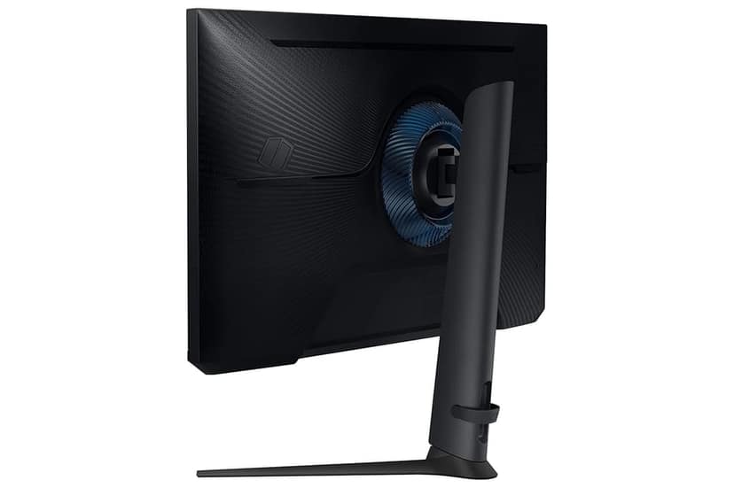 Samsung 27" (68.5cm) Odyssey G5 2K Gaming Monitor|QHD 2560 X 1440|165Hz|1ms|300nits|Ports-HDMIx2,DP,Headphone|DP Cable|HDR10|FreeSync Premium|Height-Tilt-Pivot Adjustable Stand|LS27CG510EWXXL|Black view 2
