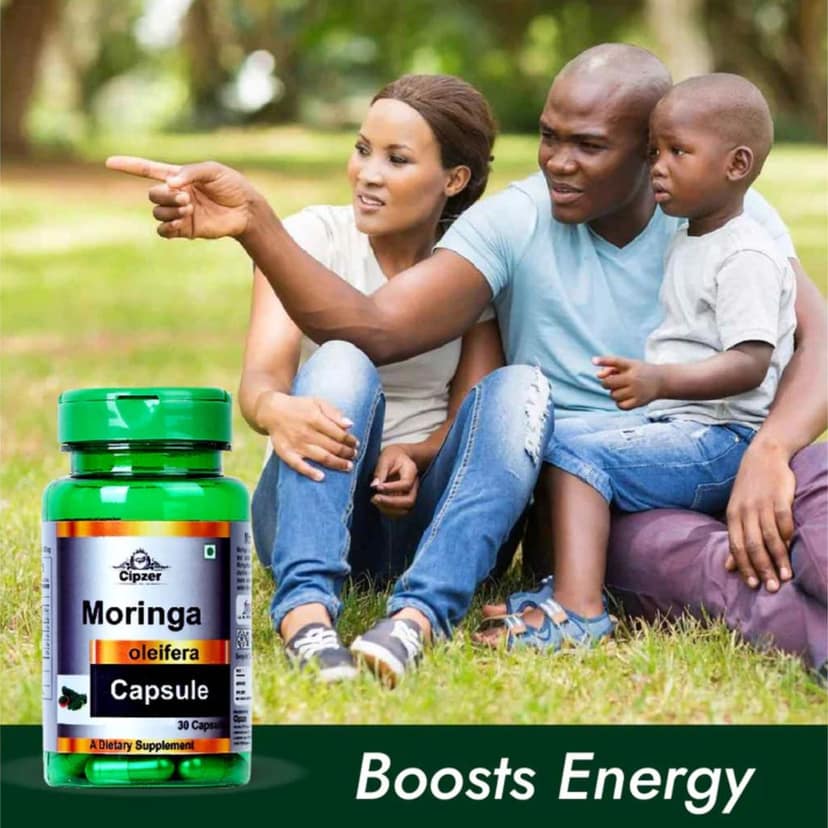 Cipzer Moringa (30 Capsules): The Superfood Powerhouse for Energy, Immunity, and Vitality view 2