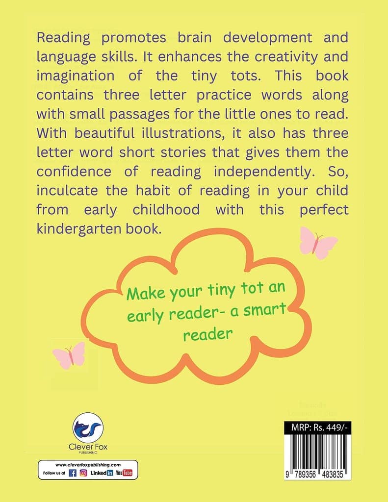 Early Readers: (Three letter words - Phonic book) [Paperback] Kimmy Salwan view 2