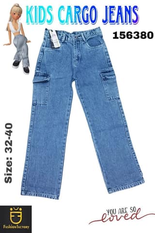 Kids Cargo Jeans (size-32)