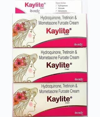 KAYLITE CREAM 15 GM ( PACK OF 3) Night Cream 45 gm Pack of 3