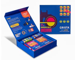 CRISTA Irresistibly Indian Seasonings Gift Box - Festive Gift|Pure Spice Gifting, 295 gm - Box of 4