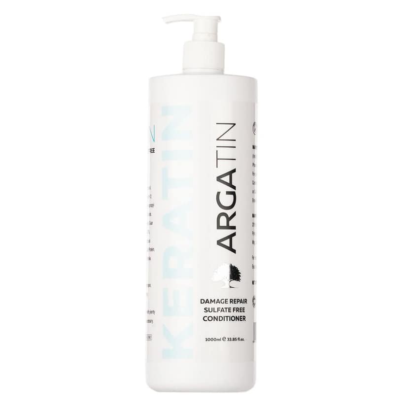 Argatin Keratin Damage Repair Sulphate Free Conditioner For Dry And Frizzy | Nourishing | Straighter And Smoother Hair 1000Ml view 2