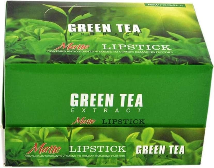 Elecsera Green Tea Lipstick (Pack Of 6), Matte Finish - Multicolor view 2