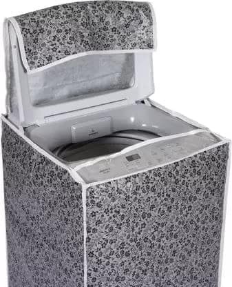 Top Loading Washing Machine Cover 54 cm Width – Waterproof Dustproof Anti-Scratch Cover for Top Load Washer | Durable Multicolor Printed Machine Cover view 2