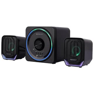 Zebronics Pluto2 Desktop Speaker RGB Lights - Black