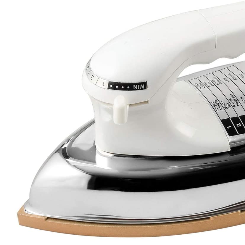 Baltra Duro Heavy Weight Automatic Dry Iron (Metal Body, White)1000W view 2