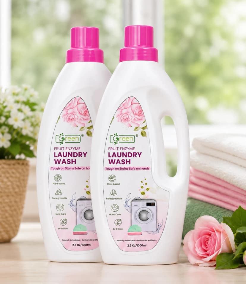 Green Naturals Liquid Laundry Detergent(2L, Pack Of 2) view 2