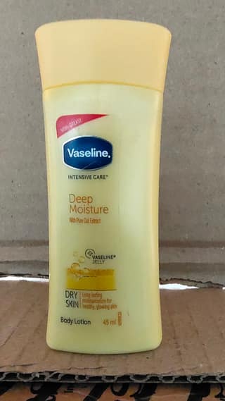 Vaseline body lotion deep moisture