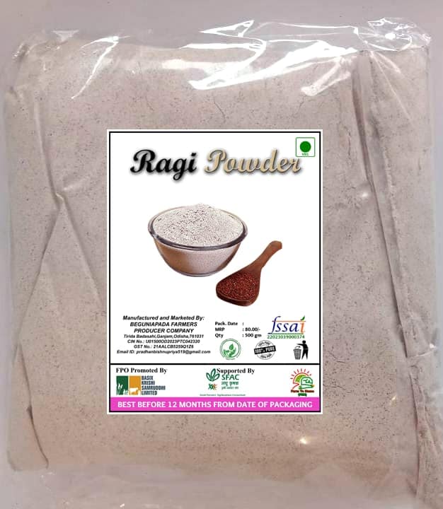 Organic Ragi Powder - 500 gm