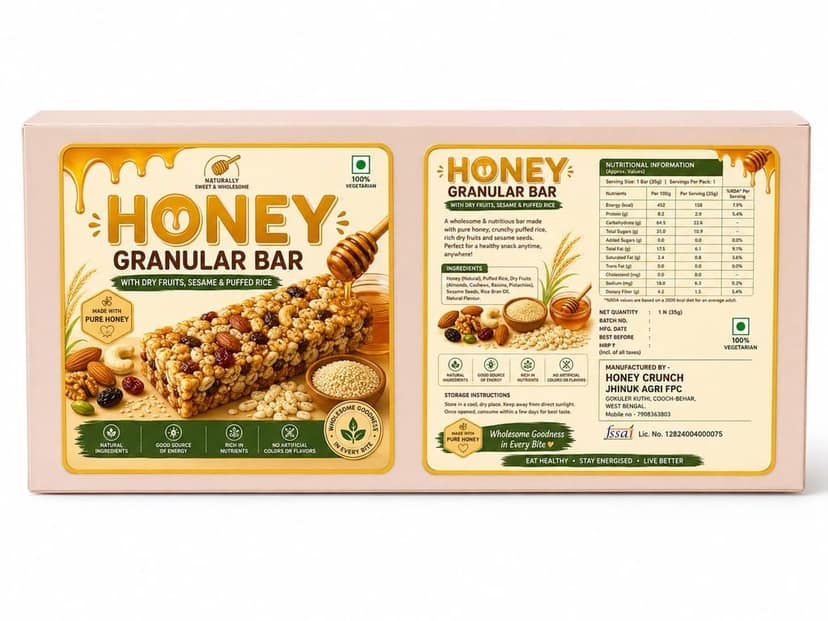Honey Granular Bar