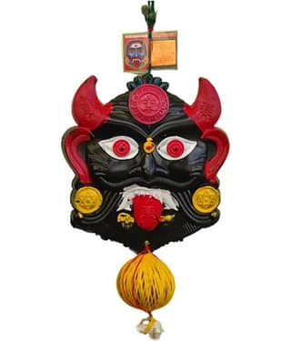 KAKUMANU Nazar Suraksha Kawach Drishti Kavach Door Hanging Multi - Pack of 1
