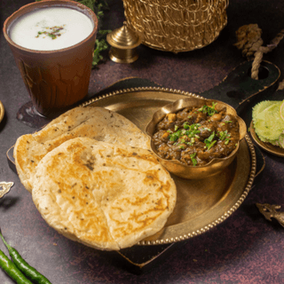 Chole (lambe) kulche