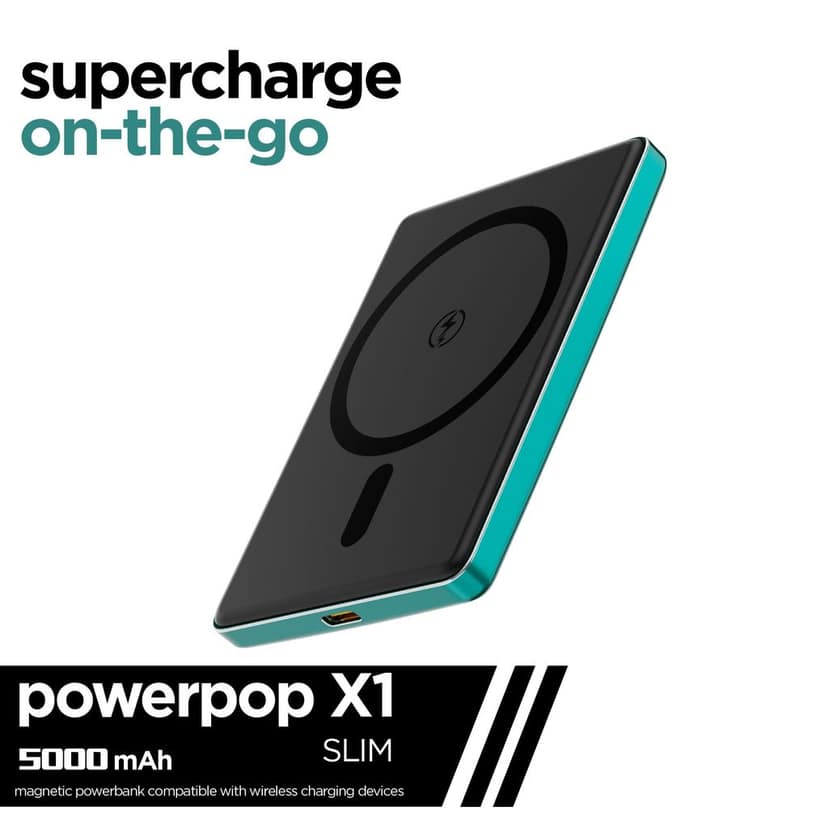 Powerpop X1 Teal Green view 2