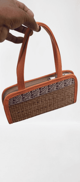 Water Hyacinth Purse view 2