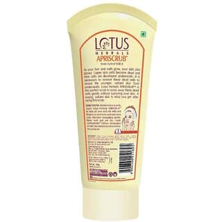 Lotus Herbals Apriscrub Fresh Apricot Scrub Natural Exfoliating Face Scrub Chemical Free 180G view 2
